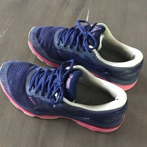 Asics dark blue sneakers